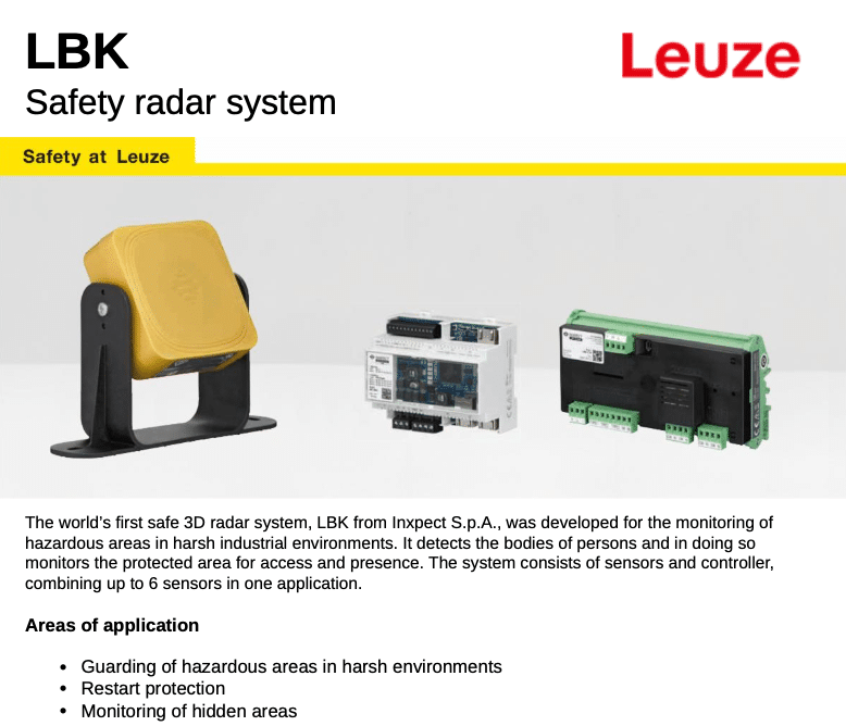 What Makes the LBK Safety Radar System Different?